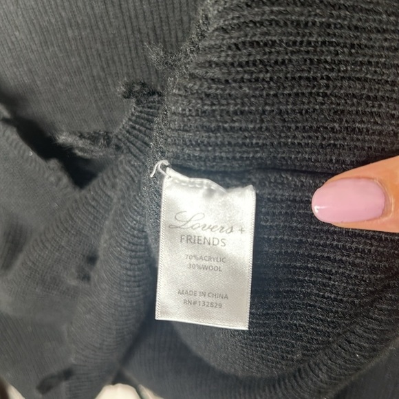 🌈 LOVERS & FRIENDS PROSPECT SWEATER SIZE LARGE - Picture 7 of 7